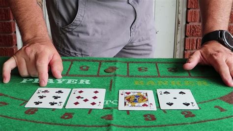 how to deal baccarat game.